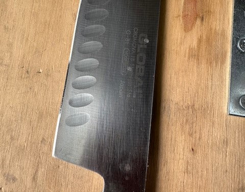 knife with restored edge